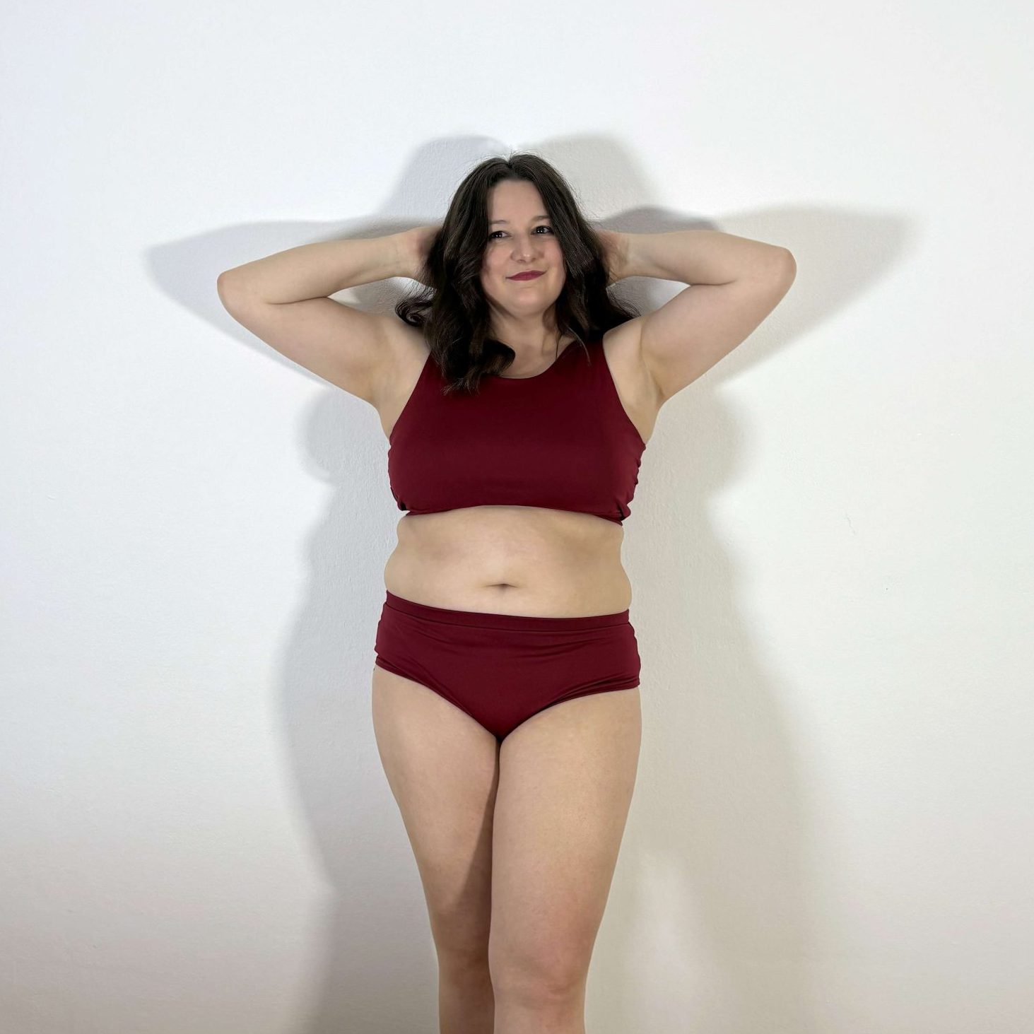 Meniko Poledancekleidung Pole-Höschen Manes lowwaist rot XXL vorne