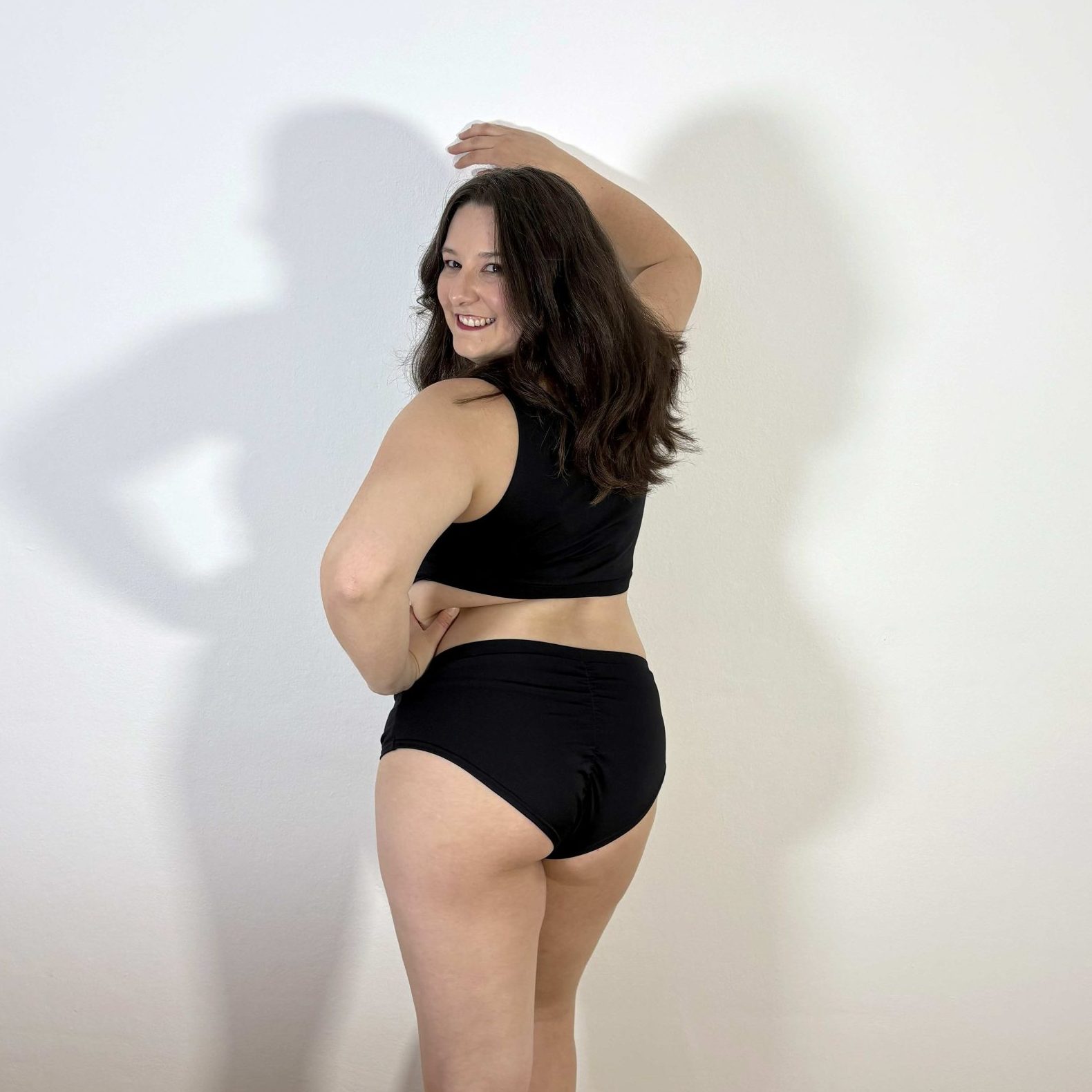 Meniko Poledancekleidung Pole-Höschen Manes lowwaist schwarz XXL hinten